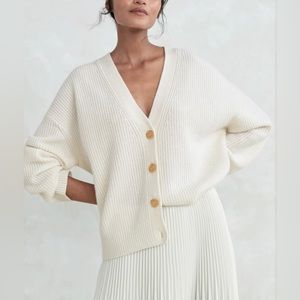 Jenni Kayne Cropped Cashmere Cocoon Cardigan